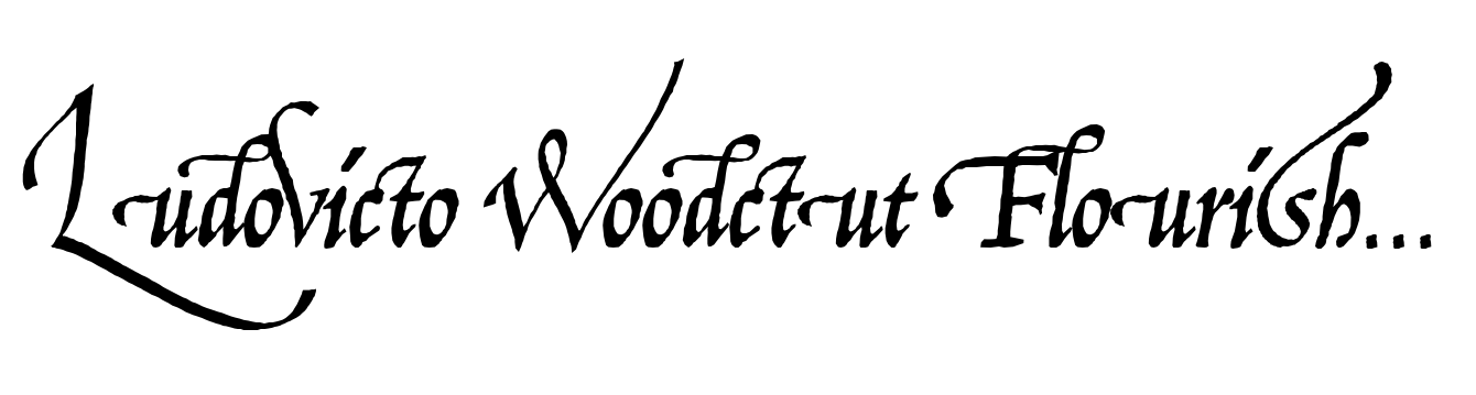 Ludovico Woodcut Flourishes